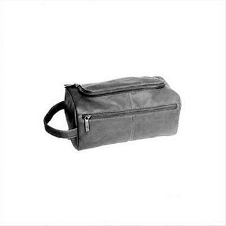 David King & Co. 417B Shave Kit with U-Shaped Opening- Black