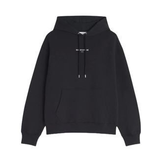 Maison Kitsun&eacute; Hoodies, male, Black, Size: L Paris Comfort Hoodie
