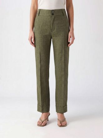 La DoubleJ Pantaloni sartoriali Hendrix a vita alta in cotone stretch