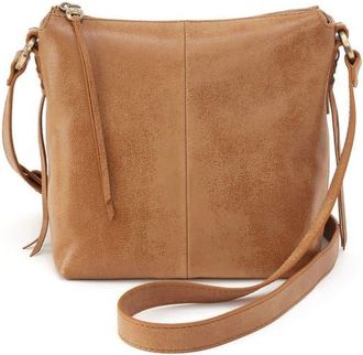 Hobo Expedition Leather Crossbody Bag in Whiskey at Nordstrom