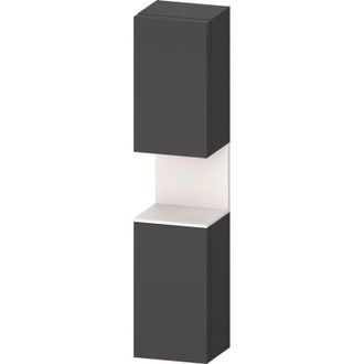 Duravit Qatego Armario Alto, Puerta Bisagra Derecha, - Duravit