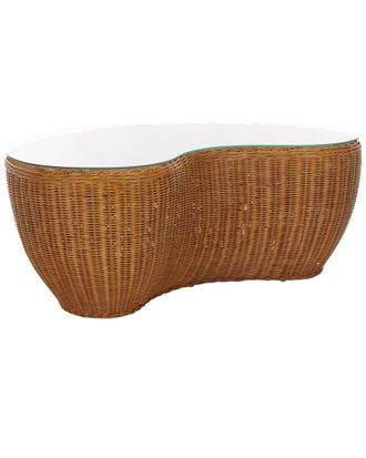 Safavieh Couture Hylda Rattan Coffee Table