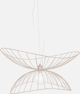 Globen Lighting Flexible Design Pendellampe Ray &oslash; 70 cm - Beige matt