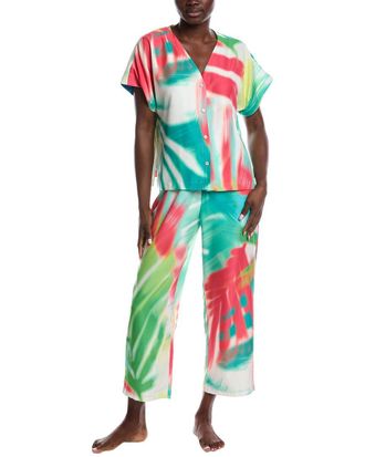 Natori 2Pc Usami Top & Pant Set