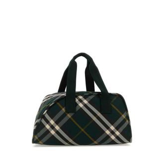Burberry Printed Nylon Shield Travel Bag Ivy Borse Da Viaggio
