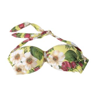 Dolce & Gabbana Flowers Bikini - female - Dolce & Gabbana - Bikinis - Multicolor - 2XL - Swimwear