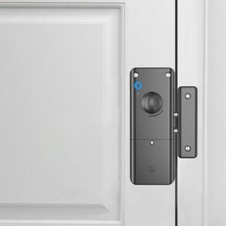 No Brand Candado De 2 Piezas, Port&aacute;til, Con Cerradura De Huella Dactilar, Cerradura Con Carga Usb Tipo C, Cerradura Inteligente Biom&eacute;trica, Cerradura Electr&oacute;ni