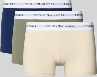 Tommy Hilfiger Trunks aus Baumwoll-Mix im 3er-Pack in Hellblau, Größe XXL