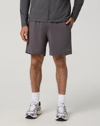 Vuori Clothing Sunday Track Shorts 6 | Gull Grey | XS, Size Extra Small