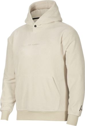Nike Jordan Air Jordan Solid Color Embroidered Hooded Long Sleeves Hoodie Mens Khaki DV1572-206