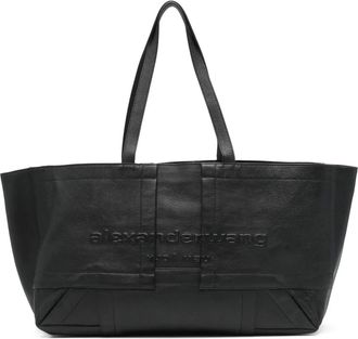 Alexander Wang Leren shopper - Zwart