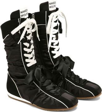 Naked Wolfe Extreme Boxing Boot in Black at Nordstrom, Size 40