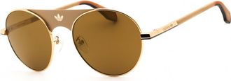 adidas OR0092 31G Matte Deep Gold/Brown Mirror