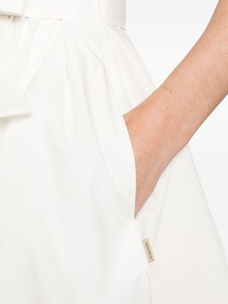 Woolrich V-Neck Cotton Dress - Off-white