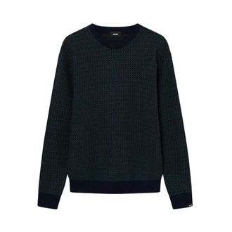 Antwrp Antwrp - Trui met ronde hals - Heren - Truien - Blauw - Maat: XL Wol