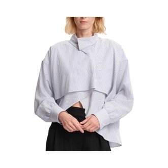 Margaux Lonnberg Bird Chemise - female - MARGAUX LONNBERG - Shirts - Blue - 2XS - Blouses & Shirts
