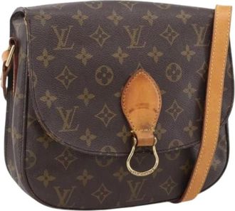 Louis Vuitton Pre-owned Cross Body Bags, female, Brown, Size: ONE SIZE Pre-owned Vintage Monogram Shoulder Bag