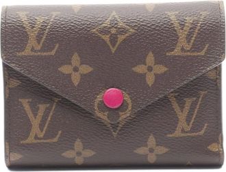 Louis Vuitton Portafoglio Portefeuil Victorine anni 2010 - Marrone