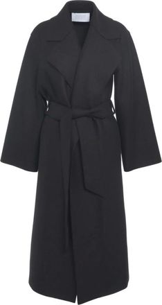 Harris Wharf London Mujer, Abrigos, Negro, Talla: S