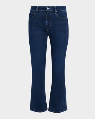 Paige Mason High-Rise Crop Bootcut Jeans