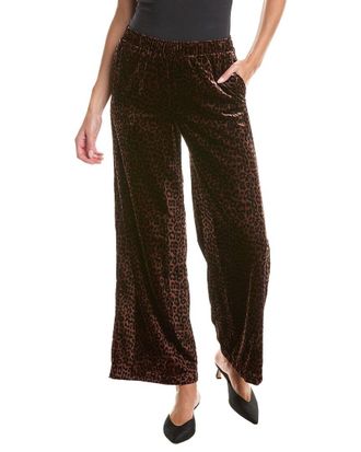 Johnny Was Wide Leg Velvet Pant