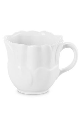 LE CREUSET Stoneware Petal Mug in White at Nordstrom