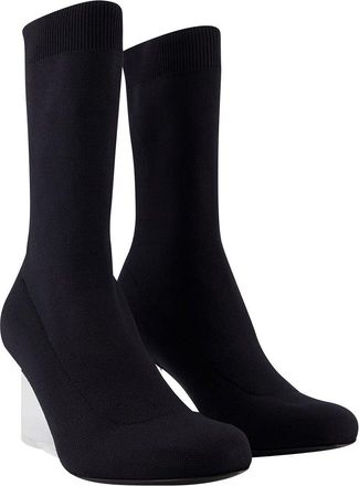 Alexander McQueen Womens Leather Boot (Authentic Pre-Loved)