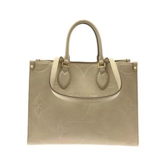 Louis Vuitton Pre-owned Vintage Handbag - Dames - Pre-owned - Beige - Maat: ONE Size Leer