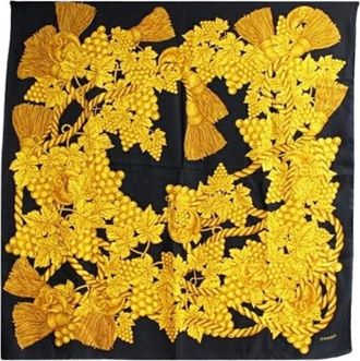 Chanel Pre-owned Scarves, female, Multicolor, Size: ONE SIZE Pre-owned Fabric Scarf