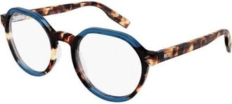 Alexander McQueen Mq 0306O 005 Optisch Montuur - unisex - Brillen - Bruin - 51 MM - Accessoires
