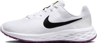 Nike (WMNS) Nike Revolution 6 Wide White Vivid Purple DC9001-106