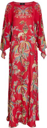 Etro Printed Chiffon Maxi Cover-up Dress - Multicoloured - 42 (UK10 / S)