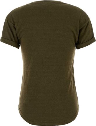 Isabel Marant Womens Koldia T-Shirt Green Lin