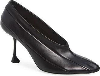 Proenza Schouler Tee Pieced Pump in Black at Nordstrom, Size 37.5