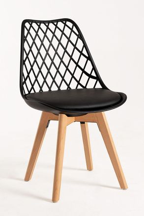 Regalos Miguel Regalos Miguel - Packs Sillas Comedor - Pack 6 Sillas Mima - Negro