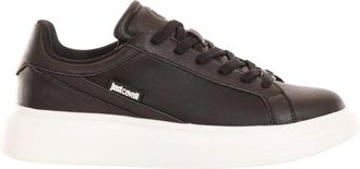 Roberto Cavalli Sneakers con logo - - Shoes - Uomo - Nero - 43 EU