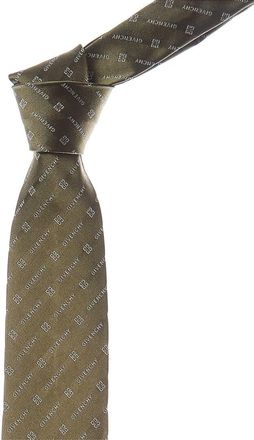 Givenchy 4G Diagonal Silk Tie