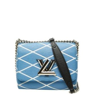 Louis Vuitton Pre-owned Vintage Shoulder Bag - Dames - Pre-owned - Blauw - Maat: ONE Size Leer