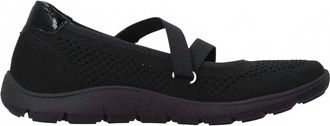 Remonte Womens Mary Jane Flats In Black