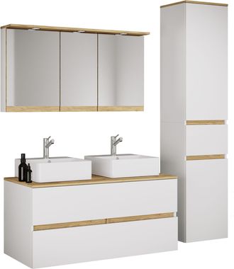 VCM Conjunto De Muebles De Ba&ntilde;o Con Lavabo Cosila-a 111 165x151x51 - Vcm