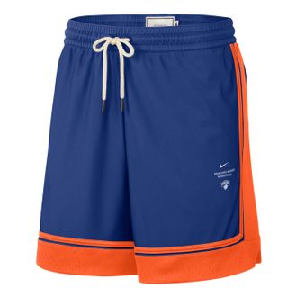 Nike New York Knicks Standard Issue 6 Shorts Rush Blue Brilliant Orange IQ1794-495