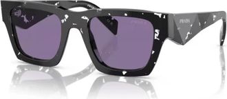 Prada Pra 06S Zonnebril - unisex - Zonnebrillen - Zwart - 50 MM - Accessoires