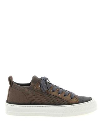 Brunello Cucinelli Monile Knit Sneakers