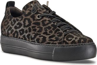 Paul Green Wisdom Sneakers Womens Leo Bronze Leopard Lifestyle Shoes ZOGG3721