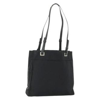 Prada Pre-owned Tote Bags, female, Black, Size: ONE SIZE Pre-owned Vintage Tote Bag