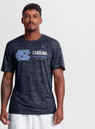 Jordan Brand Mens Jordan Brand Navy North Carolina Tar Heels Sideline Velocity Dri-FIT T-Shirt at Nordstrom, Size Xx-Large