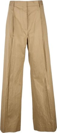 Dries Van Noten Palazzo Trousers - Beige