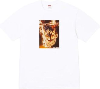 SUPREME x Spitfire SS26 Flag T-Shirt White SUP-SS26-336-WHT