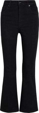 Frame Denim The Reboot Crop Boot-leg Jeans - Black - 27 (W27 / UK8-10 / S)