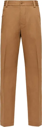 Moncler Moncler Tailored Cotton Pants, Men, Beige, Size: 50